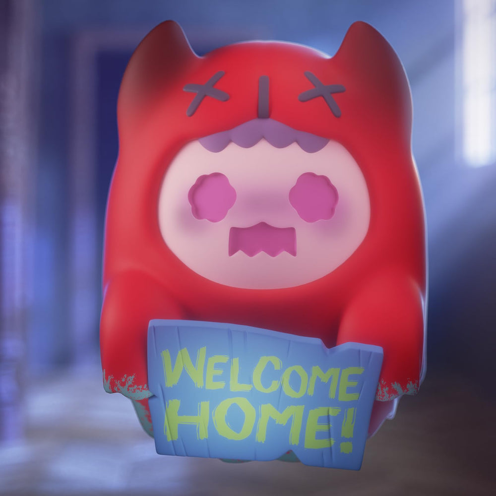 BEEMAI Ghost Bear House figure made from safe PVC/ABS materials.