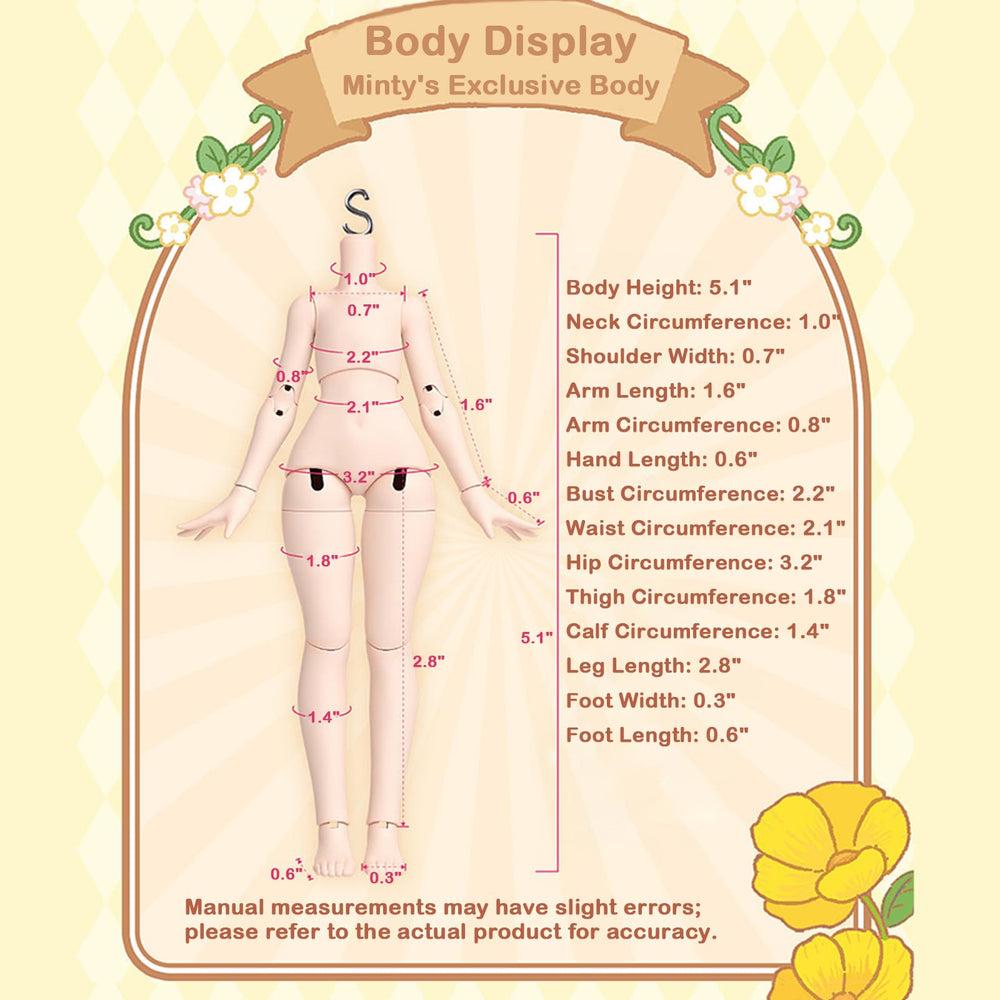 BEEMAI Minty Fantasy Forest figure pose 2 with accessory options.