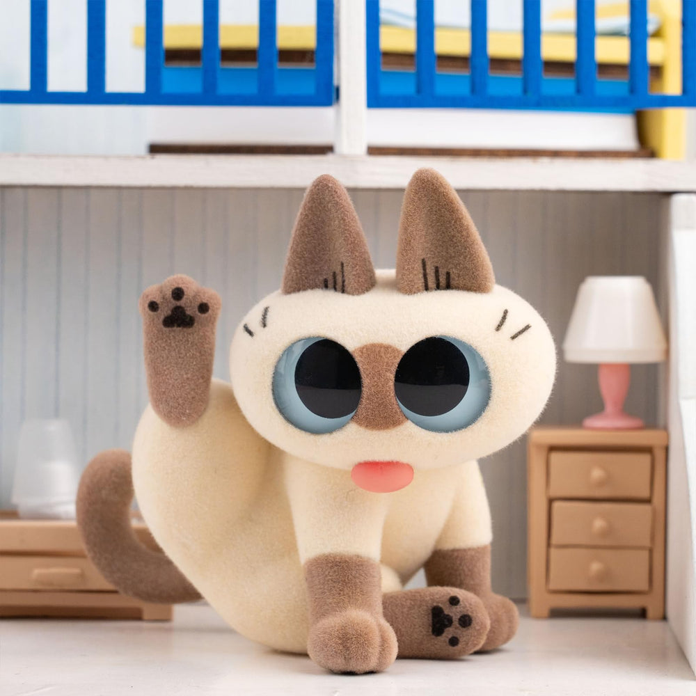 BEEMAI Nobeko Azukisan Daily Series 2 decorative display idea on a shelf