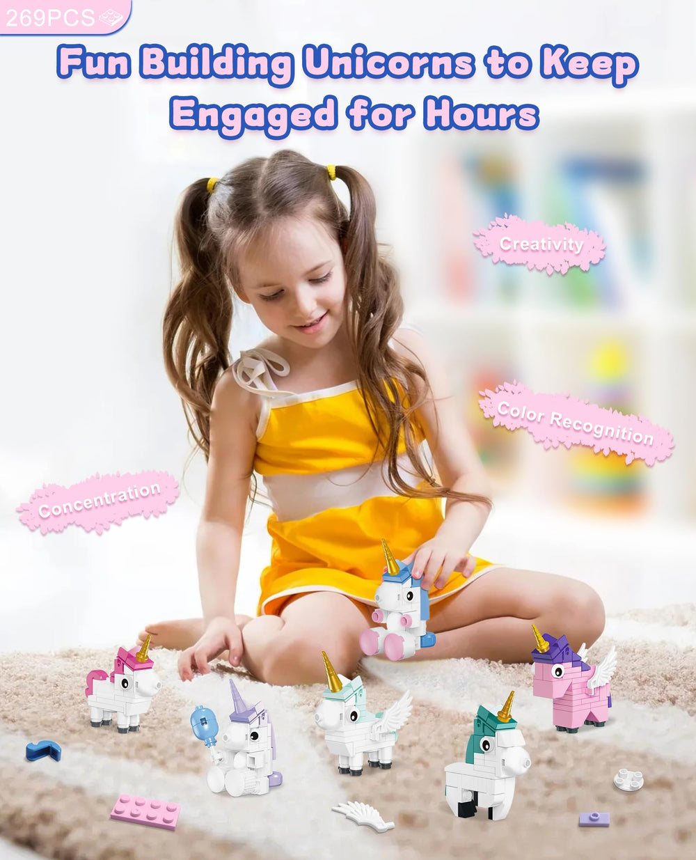 BeepZipp Unicorn Paradise Rainbow Mane figure inspires colorful creativity and daily pretend adventures.