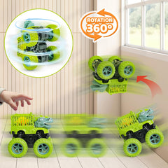 Beestech push-and-go dino toy supports easy, beginner-friendly playtime.