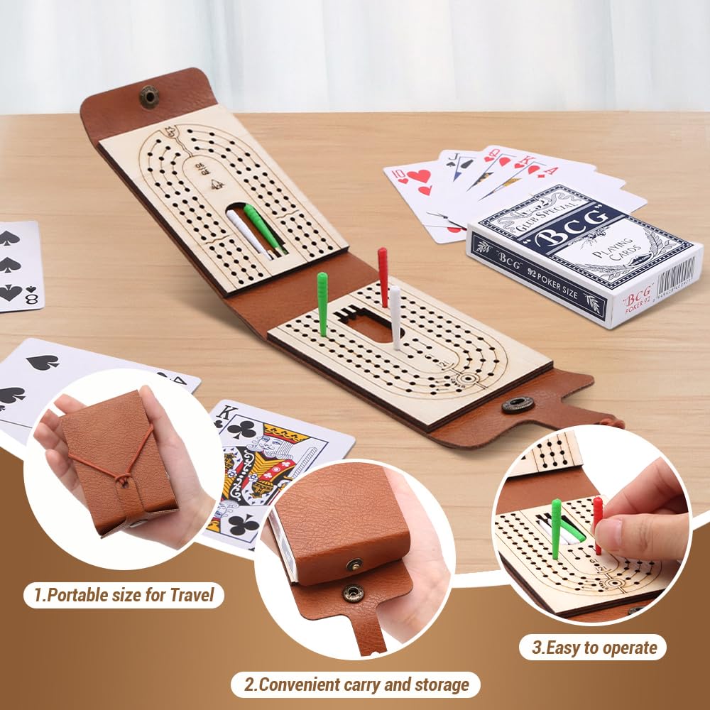 BEHEGTYE six colored pegs provide clear scoring options