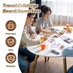 BEHEGTYE standard playing cards included for quick setup