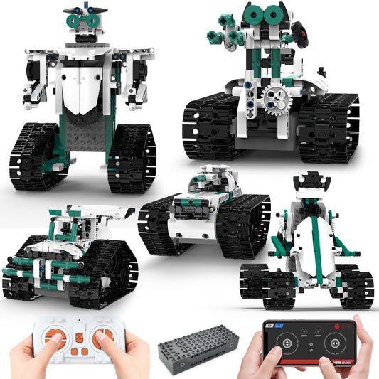 BEHOWL 13-in-1 building set with 550 pieces for creative construction play