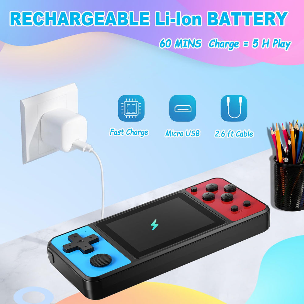 Beico rechargeable lithium battery provides long playtime on the go