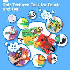 Beiens attachment straps keep books within reach on strollers or car seats
