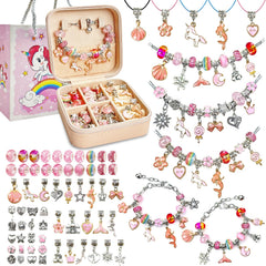 BEIKEETOO bracelet kit in gift bag, ideal for gifting and storage.