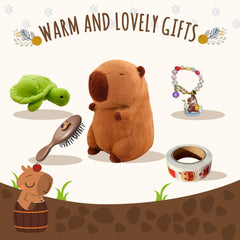 Beimenwai capybara bath towel provides cozy post-shower comfort.
