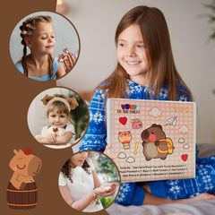 Beimenwai capybara hair pins set for decorative styling and fun.