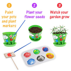 Beinhome Kids Gardening Set paint strip features vibrant colors for creative painting