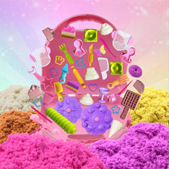 BEIREG Bakery Sensory Sand Kit 40 pieces supports imaginative play and fine motor skills