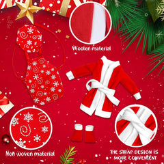 BEIREG apron accessory for elf kitchen play and pretend baking