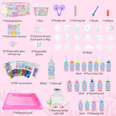 BEIREG Magic Squishy Elf Water Kit 19 colors palette for color recognition