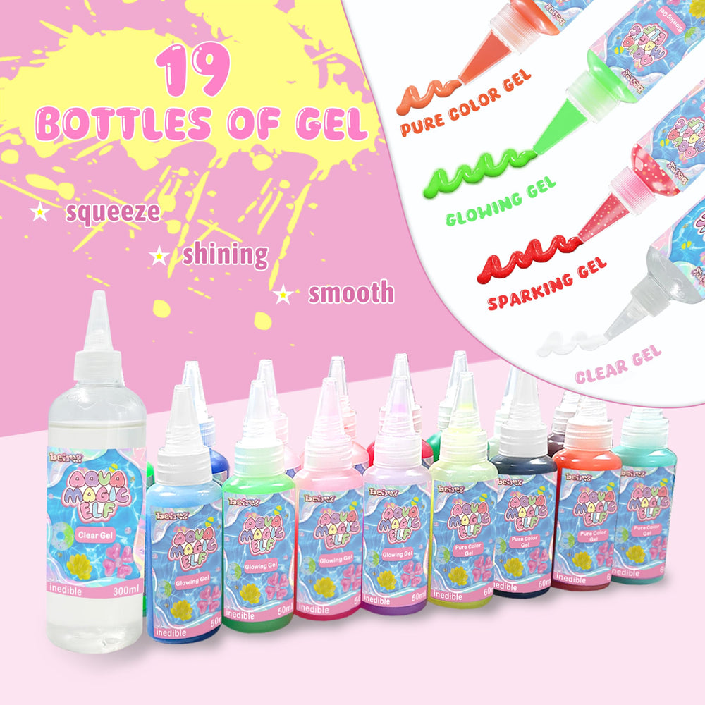 BEIREG Magic Squishy Elf Water Kit 300ml gel for tactile play