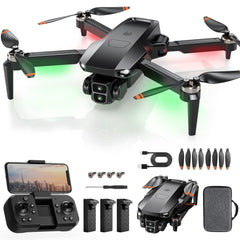 BeiyoQSZ drone front view with 4K camera for crisp aerial footage.