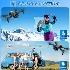 BeiyoQSZ drone includes two batteries for longer outdoor flying sessions
