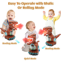 BEKALERZ dinosaur toy battery setup easy for parents and kids to enjoy.