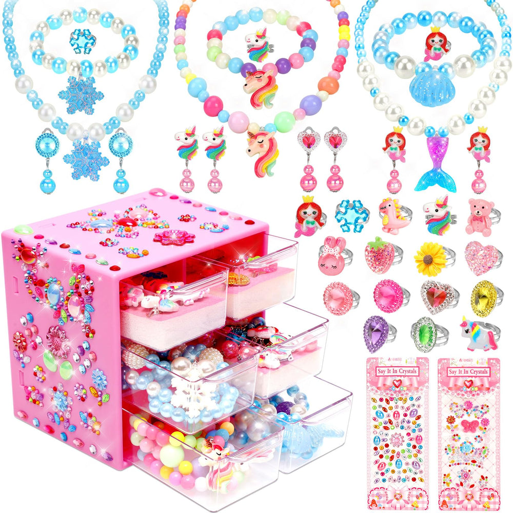 BEKALERZ jewelry toys set packaging for organized dress-up fun