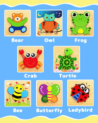 Bekayshad wooden puzzle owl boosts focus and concentration.