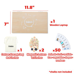 Cotton string bag keeps accessories organized and portable