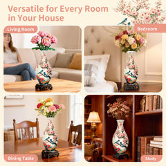 BELEEV 3D Puzzle Vase sturdy base supports stable floral displays