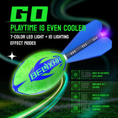 Belixha soft foam football close-up shows kid-safe cushioning