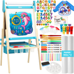 Belleur all-in-one art easel for kids offers versatile surface for drawing and learning.
