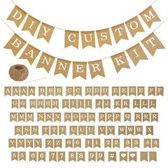 Bellium Custom Banner Kit: 97 pieces for versatile party décor