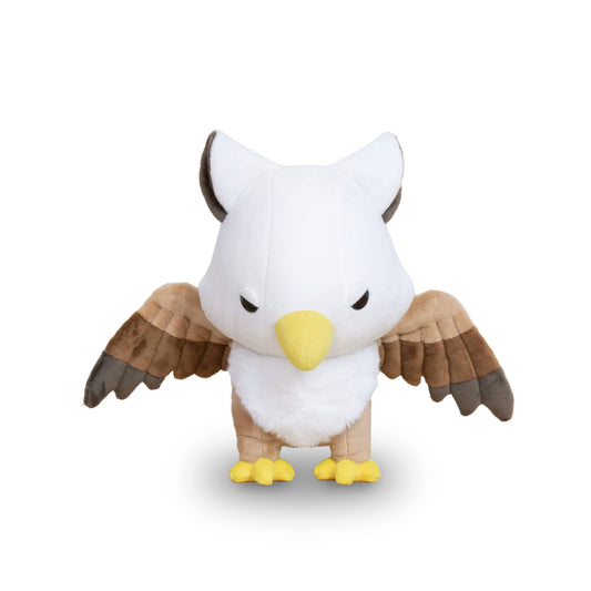 Bellzi Griffin plush front view offers cozy cuddles with a soft touch