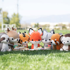 Bellzi Orange Fox plush gift-ready option for babies and kids alike