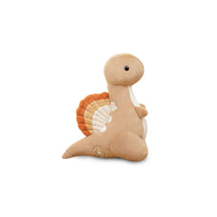 Bellzi Spinosaurus fabric close-up emphasizing hypoallergenic, easy-care material