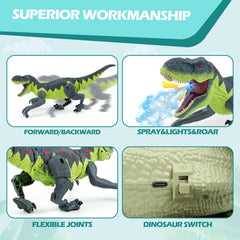 BEMITON dinosaur tail wag adds lifelike motion during play.