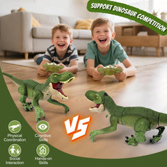 BEMITON RC Dinosaur with LED lights for dramatic night-time fun.