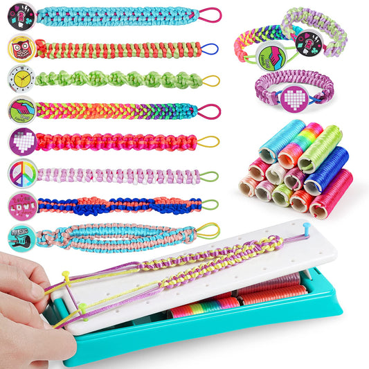 BEMITON friendship bracelet steps guide for beginners and kids