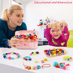 Bemiton fruit shape beads enable patterns and early math-inspired crafts.