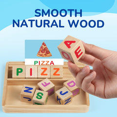 BenBen Level 2 cards showing image with word hidden for challenge