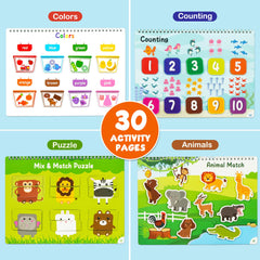 BenBen Busy Book activity page numbers, building early numeracy skills