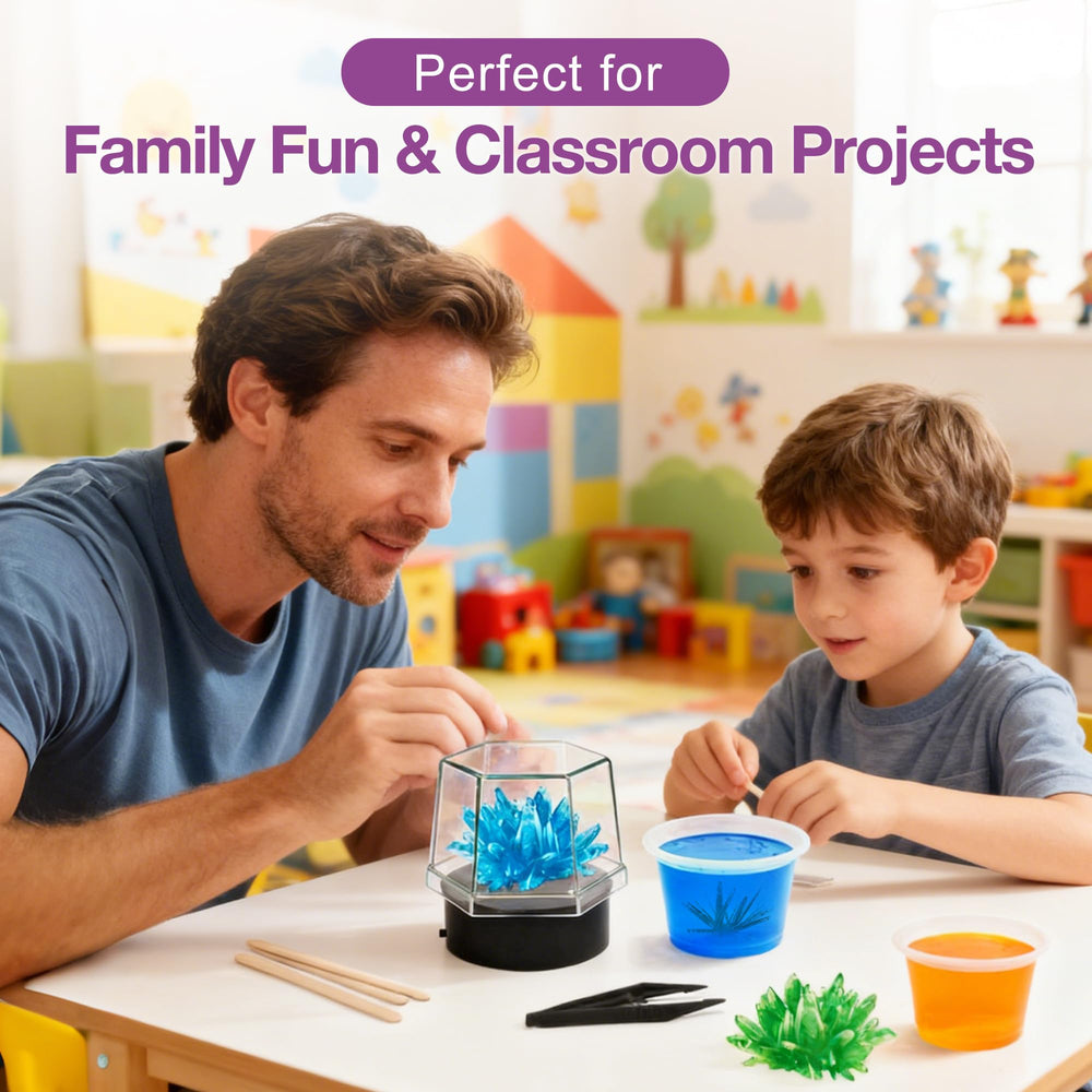 BenBen crystal growing toy presented as a thoughtful educational gift for curious minds