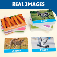 BenBen Flash Cards Colors Shapes—bright visuals reinforce recognition and sorting skills.