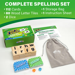 Safe, kid-friendly materials suitable for spelling activities at home.