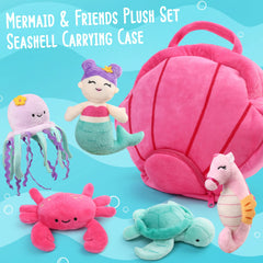 BenBen Seahorse plush offering soft texture and gentle grip for little hands
