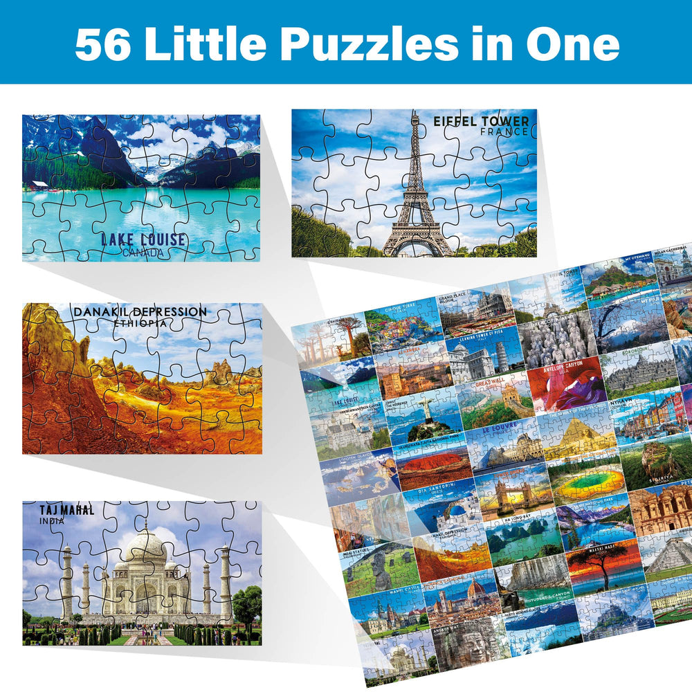BenBen puzzle Great Wall section supports spatial thinking while solving