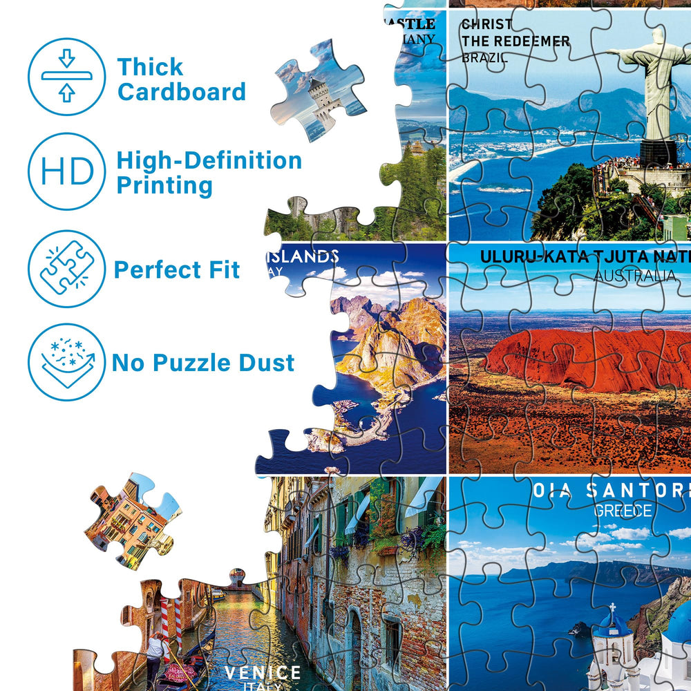 BenBen puzzle Pyramids Giza motif sparks imaginative thinking while sorting