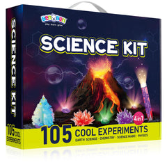 BenBen volcano kit eruption demonstrates hands-on science exploration.
