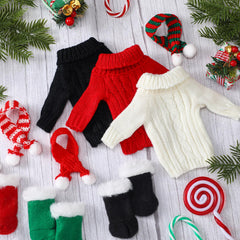 Bencailor gift-ready packaging for a Christmas doll wardrobe kit