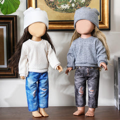 Bencailor matching 18-inch doll outfits for creative play