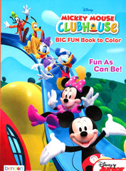 Bendon Disney Mickey Mouse illustrations page invites creative color and character play.