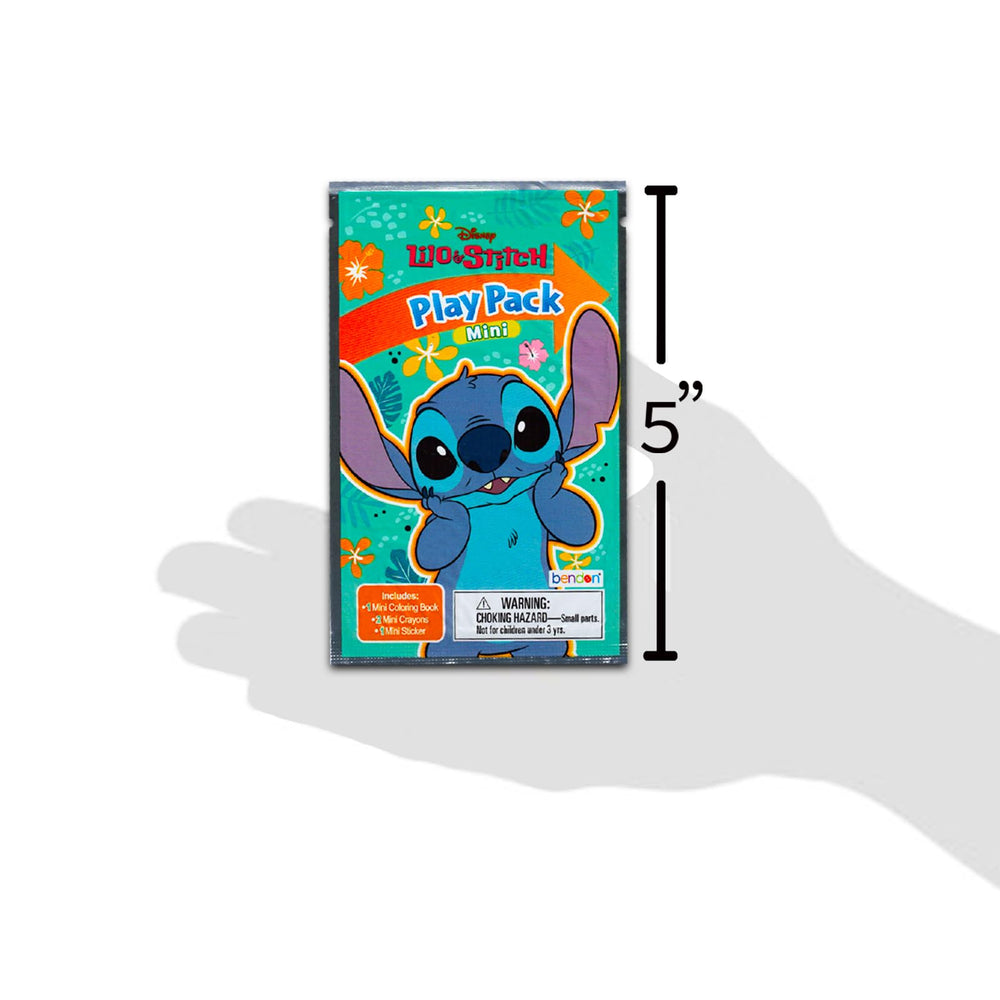 Stitch temporary tattoos and Barn Bots door hanger included for keepsakes.