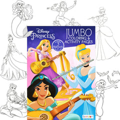 Bendon Disney Princess bundle overview shows all six coloring books together.