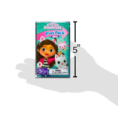 Colorful Gabby's Dollhouse stickers included in the mini packs for decorating.